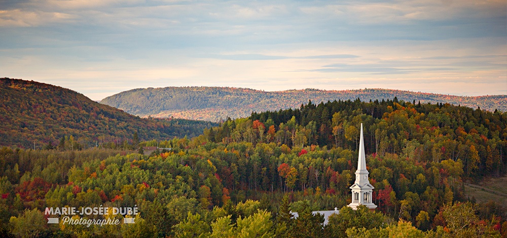 Paysage église