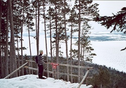 belvedere lac en raquette