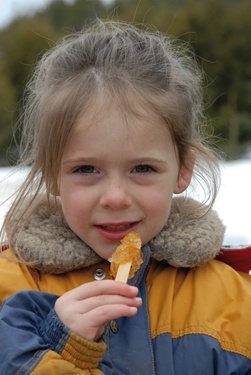 petite fille aux sucres