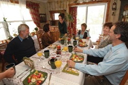 repas en famille