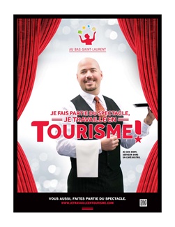 Affiche valorisation tourisme - resto