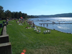 Plage de Dégelis