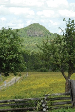 Vue de la Butte du Bonhomme Blanchet