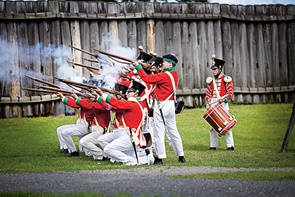 Soldats au Fort Ingall