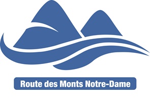 route monts notre-dame logo